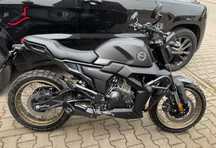 Zontes 125 G1 Spoke Scrambler czarny MAT Garażowany 1300 km