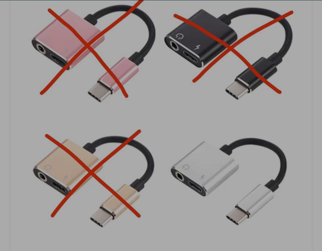 Адаптер типа С Aux Audio Adapter USB Type C