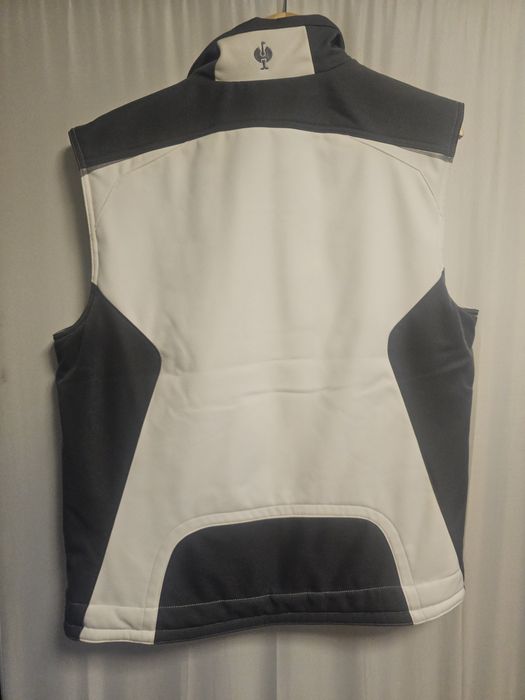 Kamizelka robocza Engelbert Strauss Motion r.L biała bezrękawnik