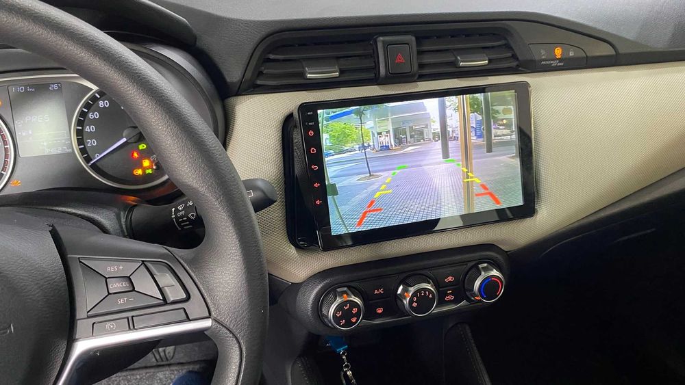 (NOVO) Rádio 2DIN 9"• Nissan MICRA K14 • Android [4+32GB]