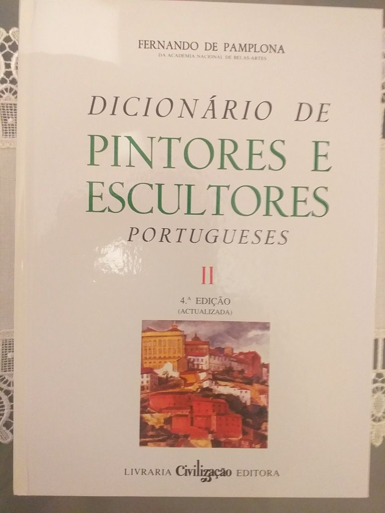 COLEÇÃO*Dicionários De Pintores e Escultores Portugueses.