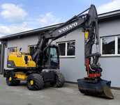 VOLVO EW 160D 2013r ROTOTILT Szczypce GPS Novatron Xsite PRO Indexator