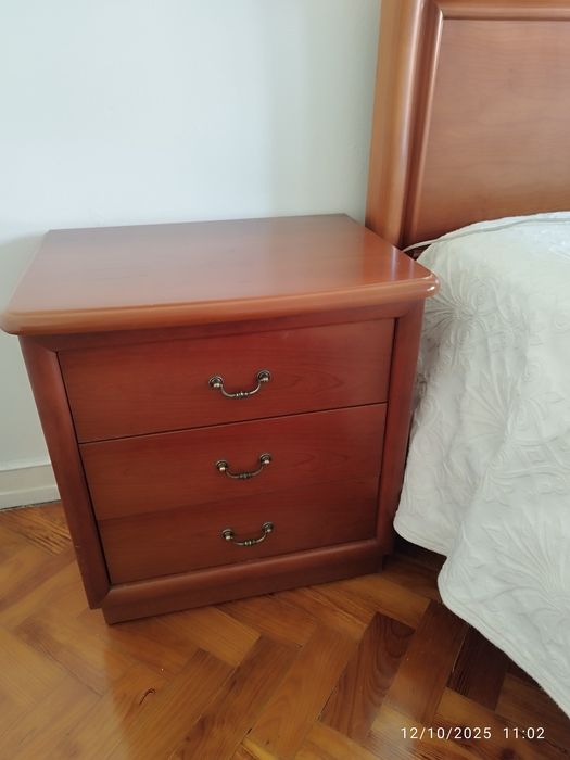 Quarto completo de casal com colchão