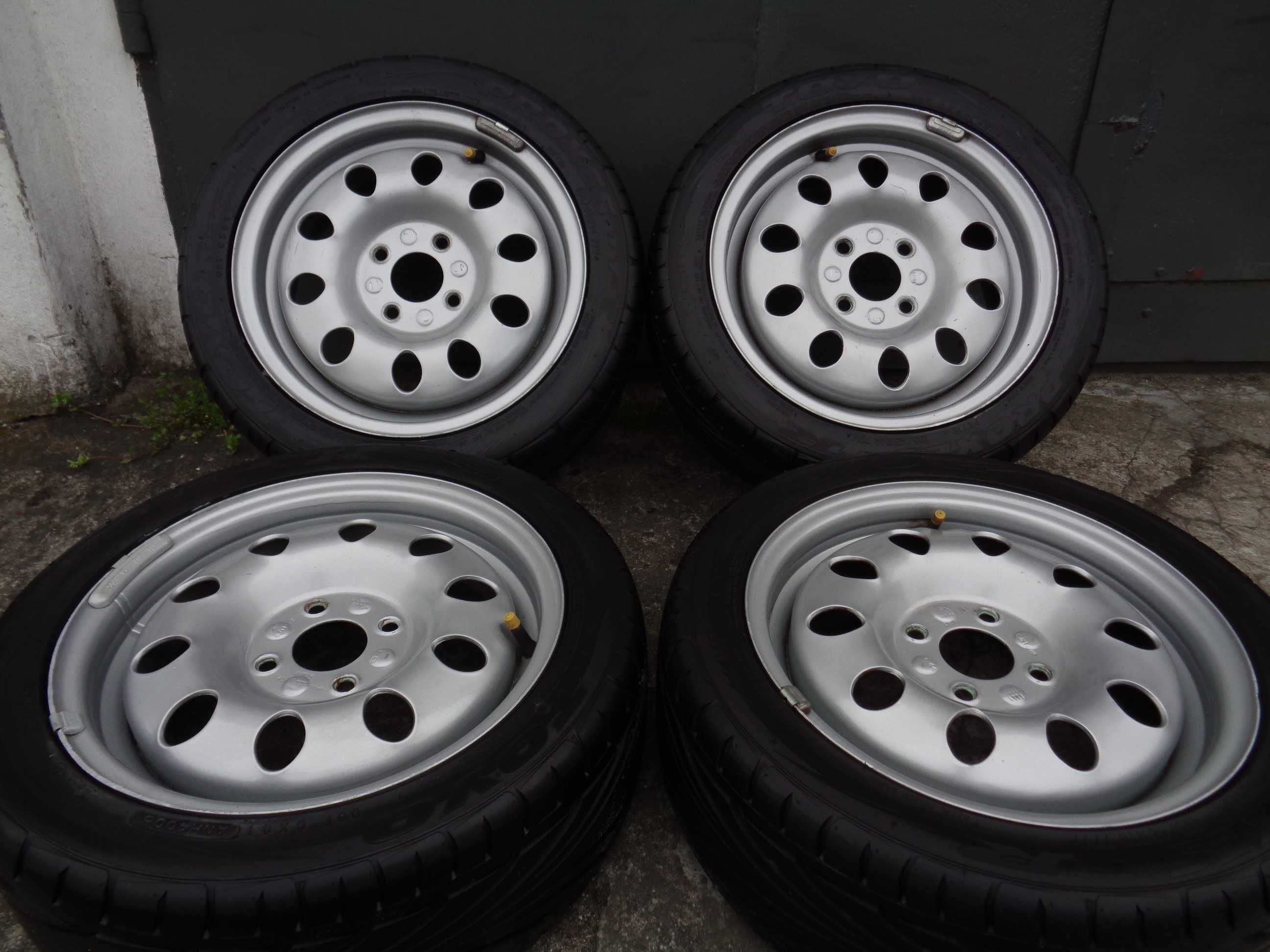 MATTIG SSF '14 cali 4x100 6J ET44 + opony, VW, Fiat, Honda, Opel