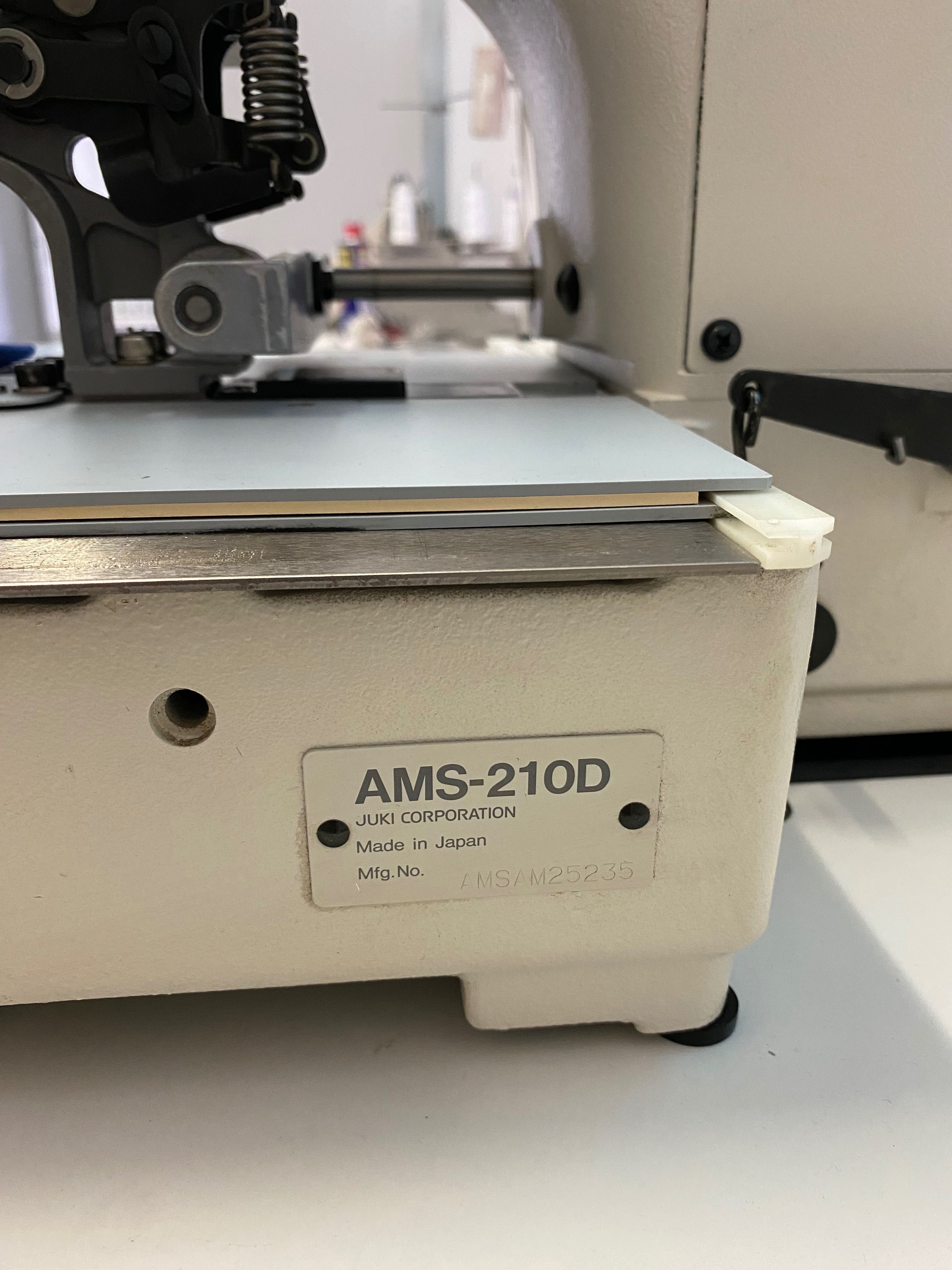Juki AMS-210D automat z polem szycia hafciarka aplikacje koperty