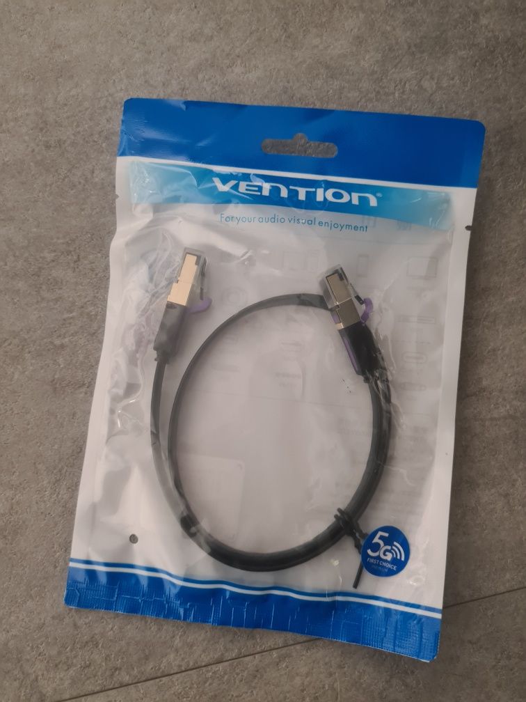 Vention płaski kabel przewód sieciowy KAT.7