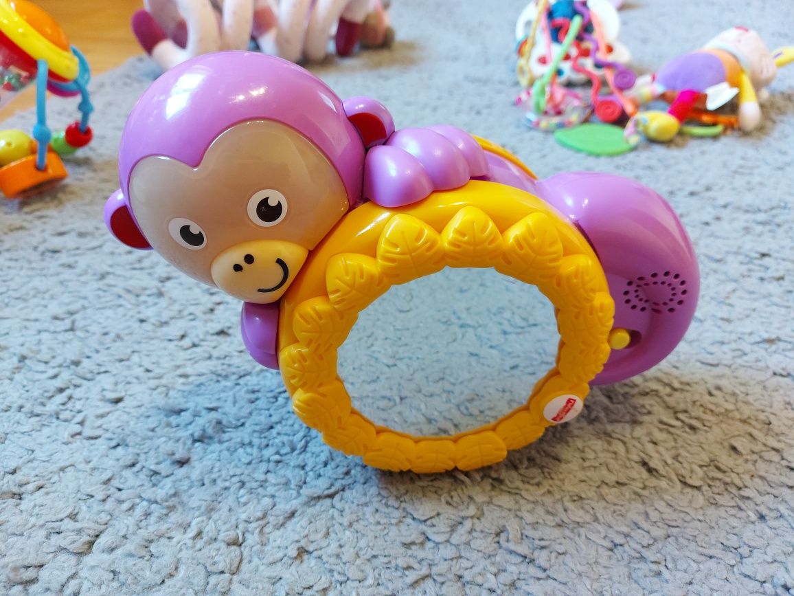 Іграшка музична мавпочка неваляшка Fisher Price
