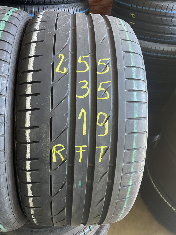 Pneus RFT 225/40/19 + 255/35/19 Bridgestone todos iguais impecaveis