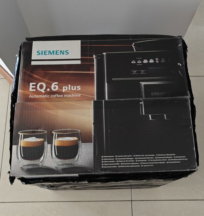 Siemens EQ6 Plus S300 po serwisie, stan bardzo dobry
