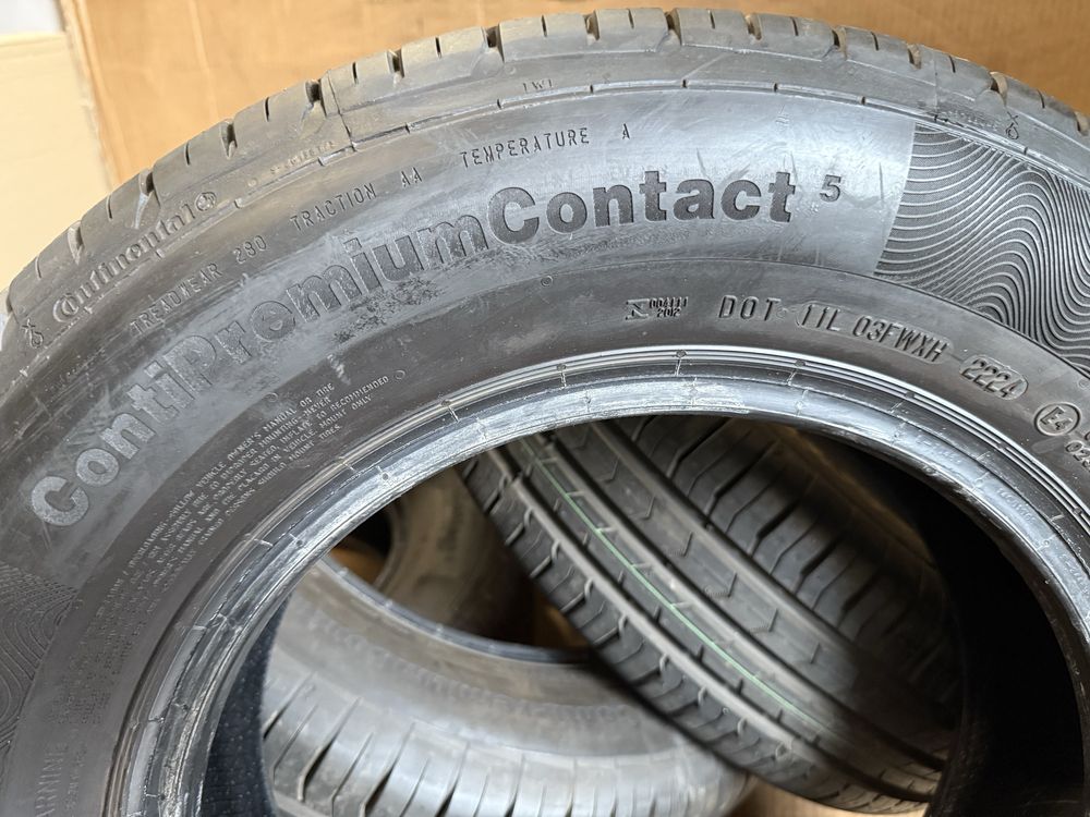 NOWE! Kpl opon letnich CONTINENTAL ContiPremiumContact 5 185/70R14