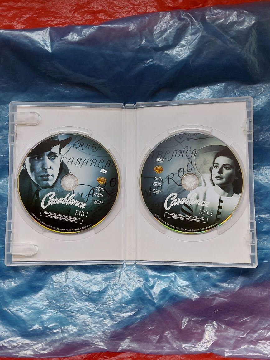 Film DVD CASABLANKA z Bogartem 1942/43r