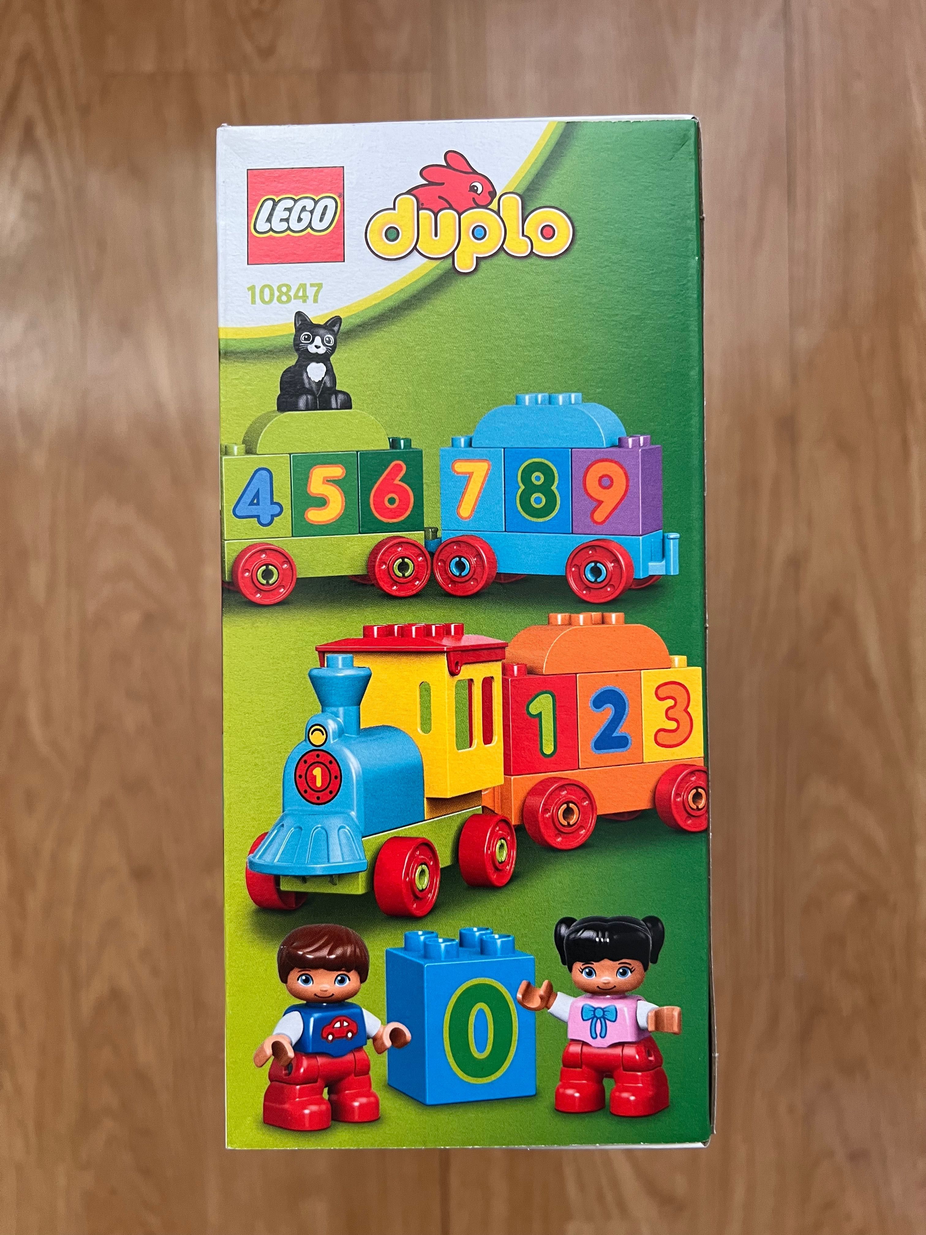 Klocki Lego Duplo Pociąg z Cyferkami 10847