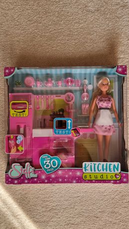 Steffi Love zestaw z kuchnią kuchnia lalka Barbie nowy