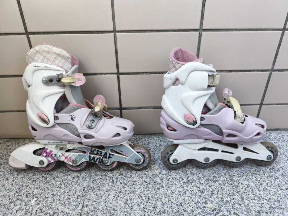 Patins em linha menina