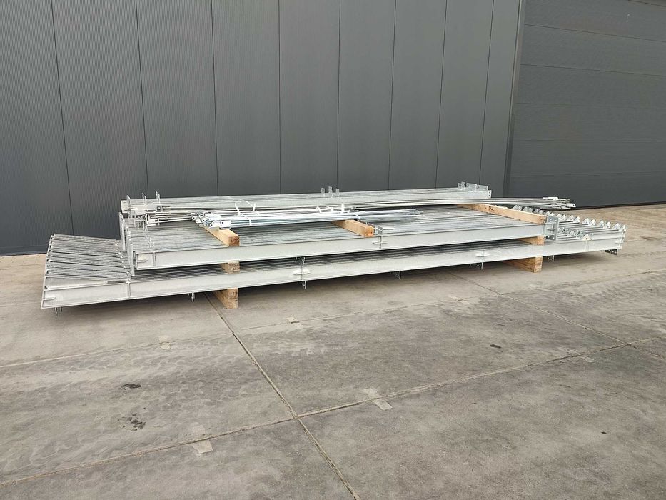 Konstrukcja stalowa ocynkowana magazyn 448 m2 (14m x 32m x 5m) NOWA