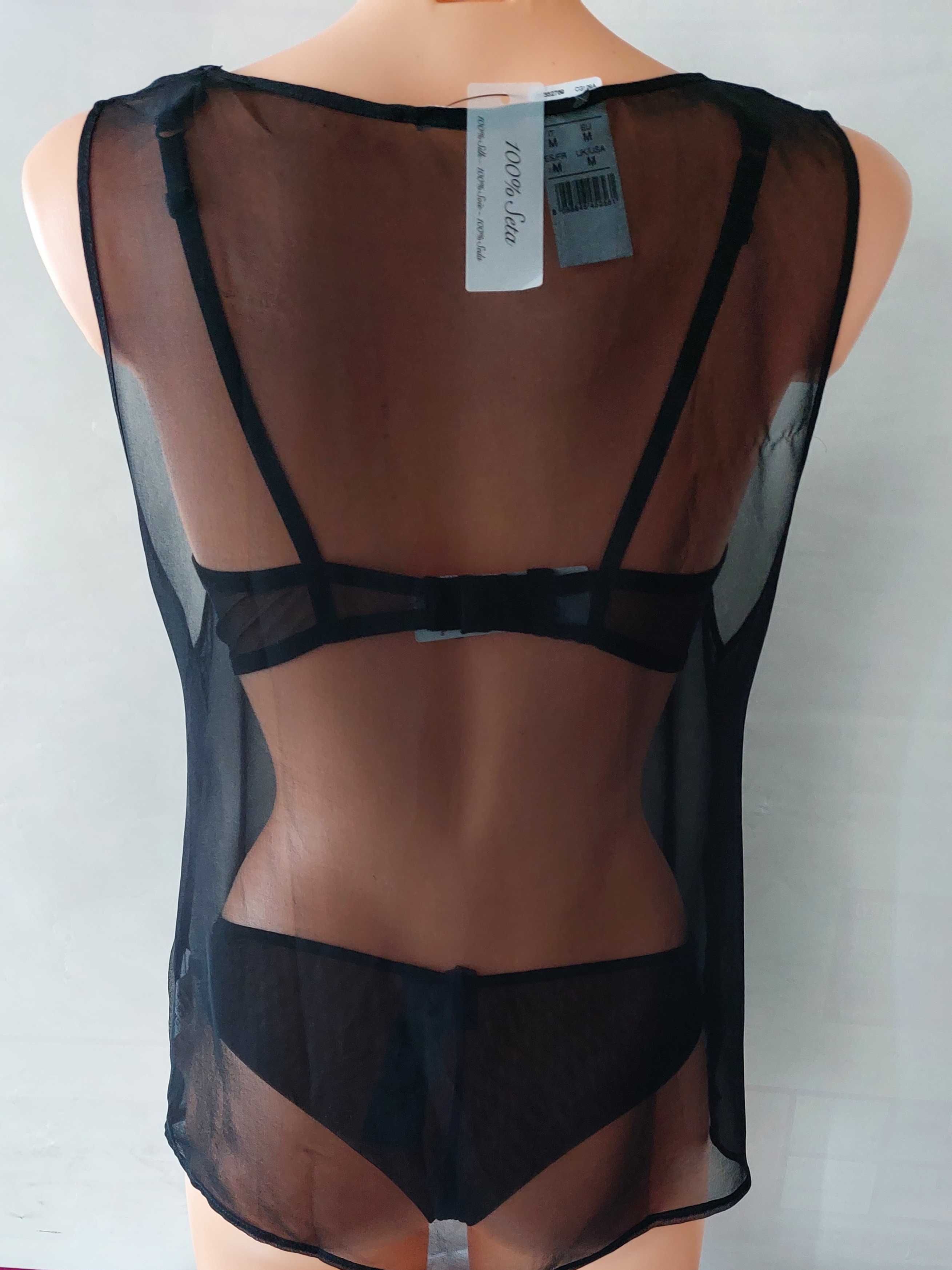 Intimissimi jedwabny top koszulka M/38