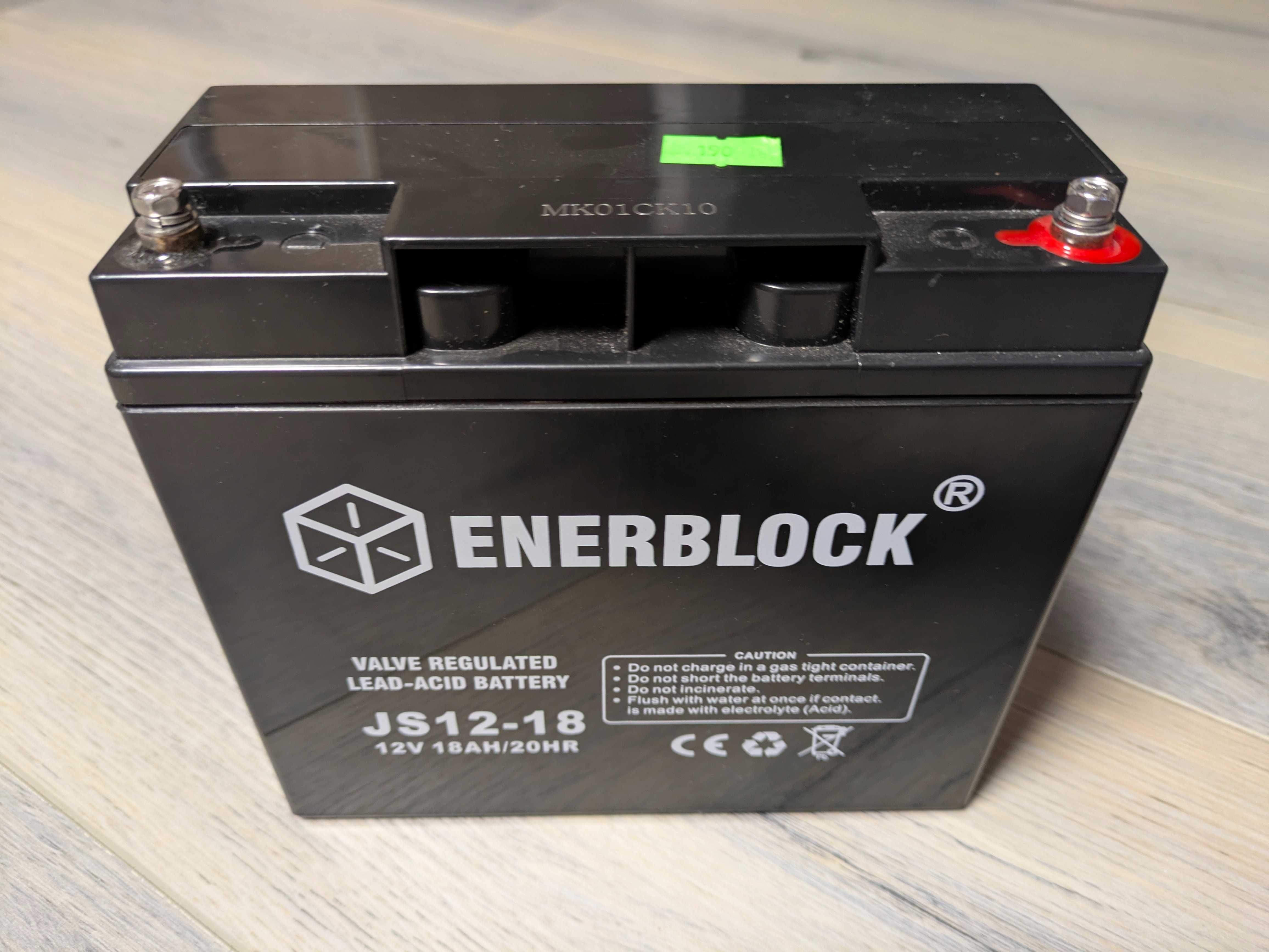 Akumulator ENERBLOCK 12V / 18 Ah