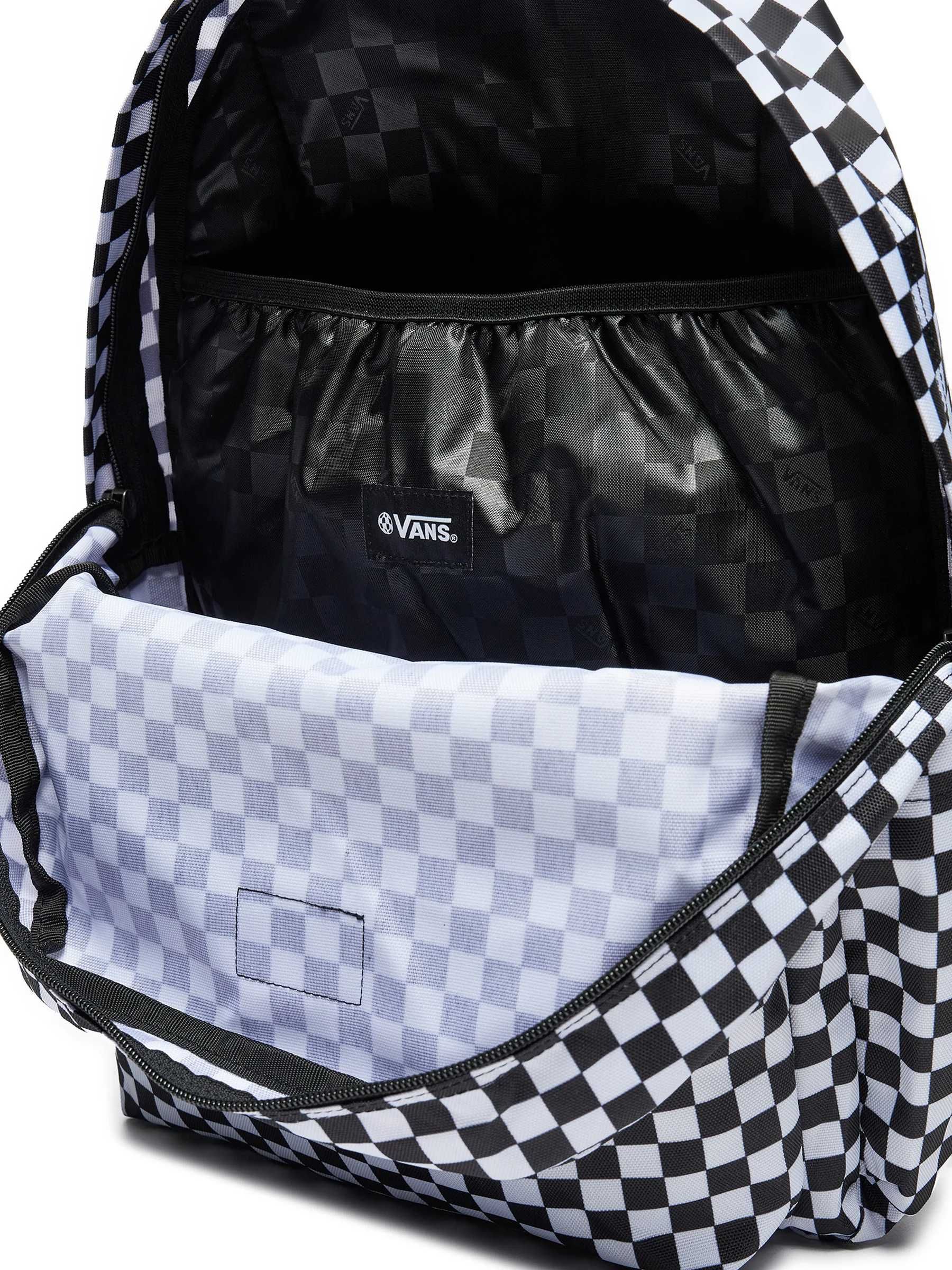 Plecak szkolny VANS Old Skool Check Backpack szachownica VN000H4XY281