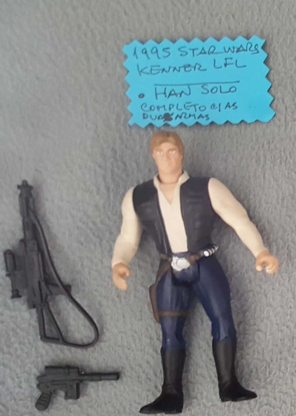 1995 - Han Solo - Figura STAR WARS, Guerra das Estrelas - Kenner LFL