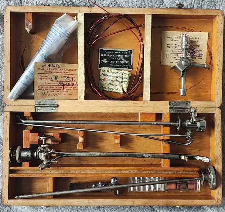 Цистоскоп урологiчний 02.06.1941 рiк. Новий. New Old Stock