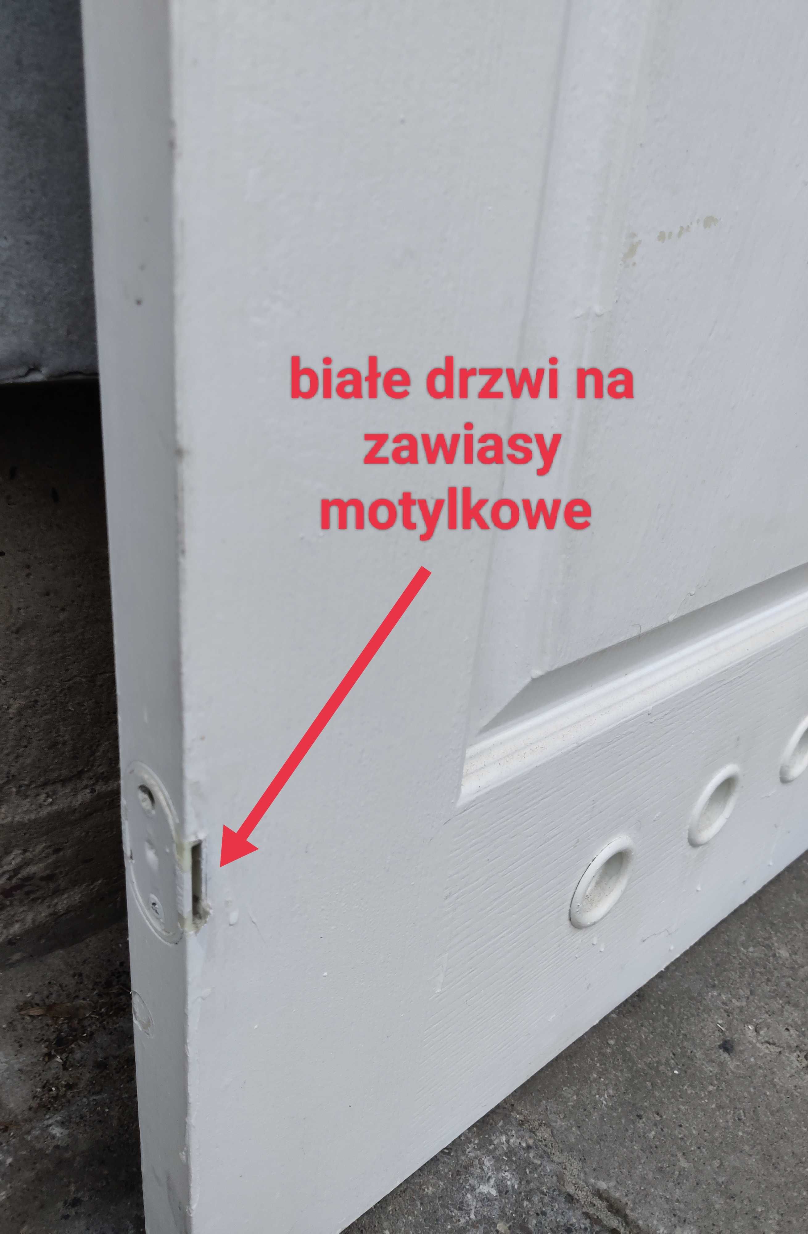 Drzwi Wewnętrzne 70, 80 LEWE i PRAWE. Możliwy Dowóz. Białe. Brązowe.