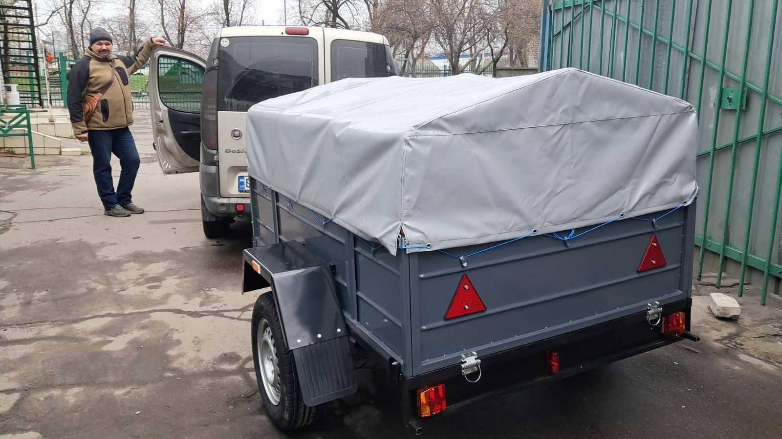 Легковий причіп від заводу виробника. Вигідна ціна! Доставка Делівері