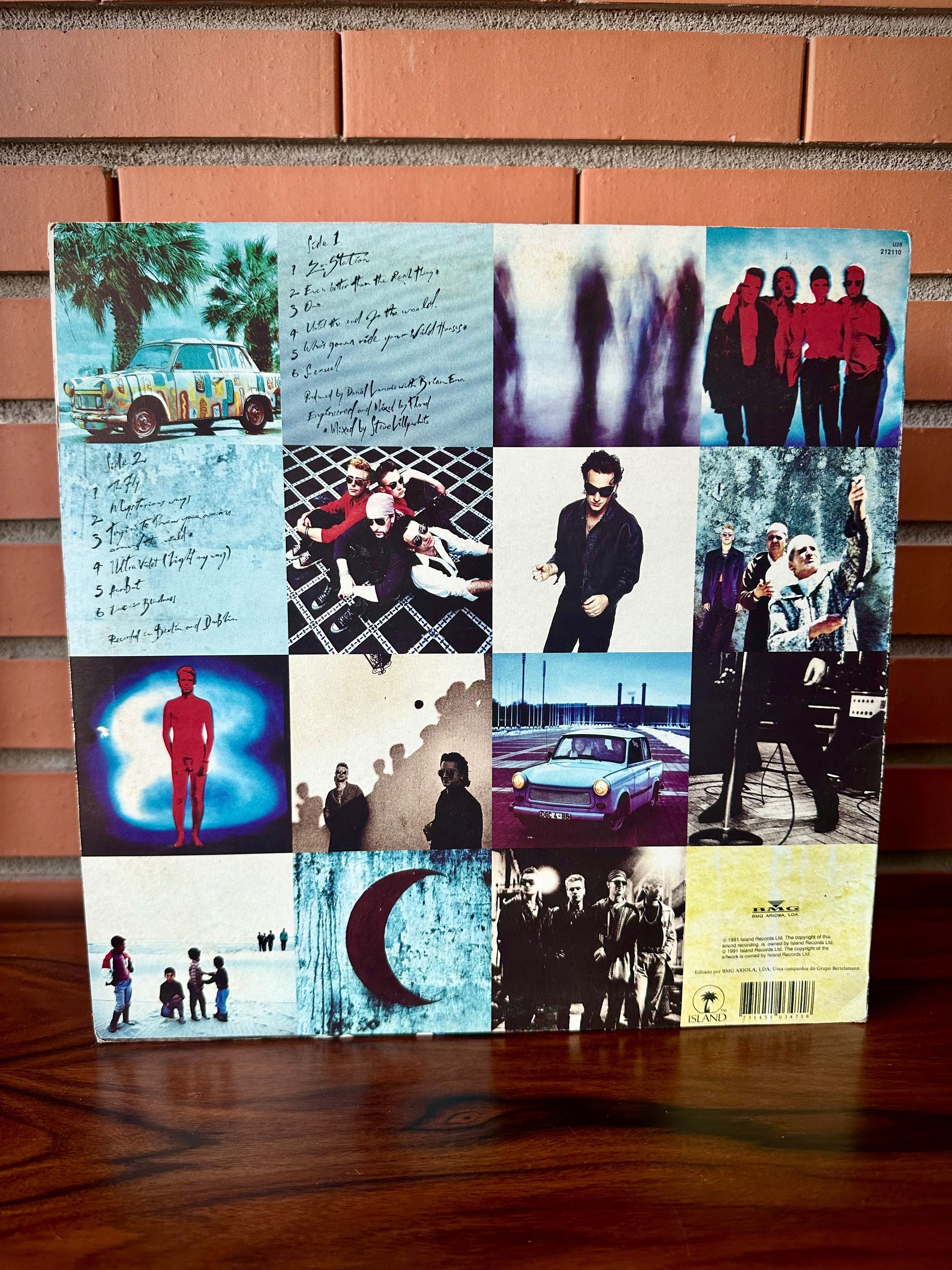 Disco vinil U2 - Achtung Baby