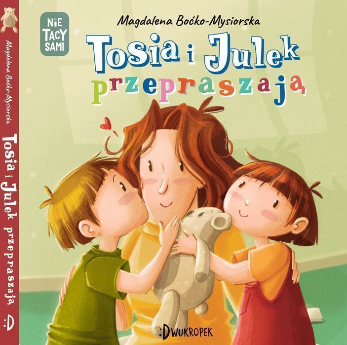Tosia i Julek przepraszają. Dwukropek. Nowy Produkt