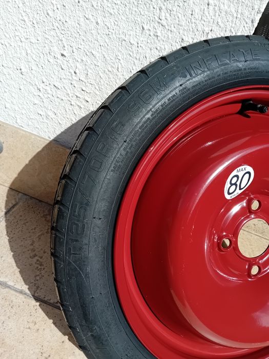 Koło dojazdowe zapasowe 125x70 R16