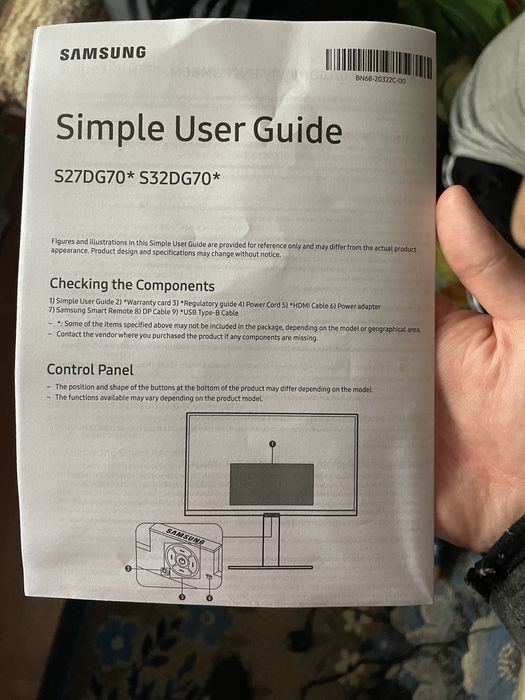 Монитор Samsung Odyssey G7 SMART (LS32DG700EIXUA/ZXUA)
