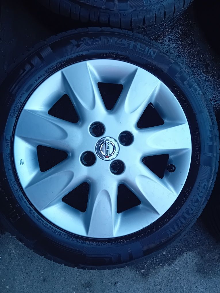 Alu 15"oryg Nissan 4x100 z op.lato okazja !!