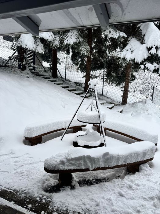 Sylwester Święta Boże Narodzenie domek w górach las jacuzzi sauna SPA
