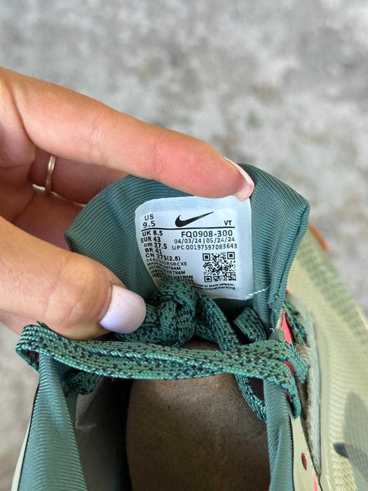 Мужские кроссовки Nike Pegasus Trail 5 GTX Gore-Tex "Green" 41-45