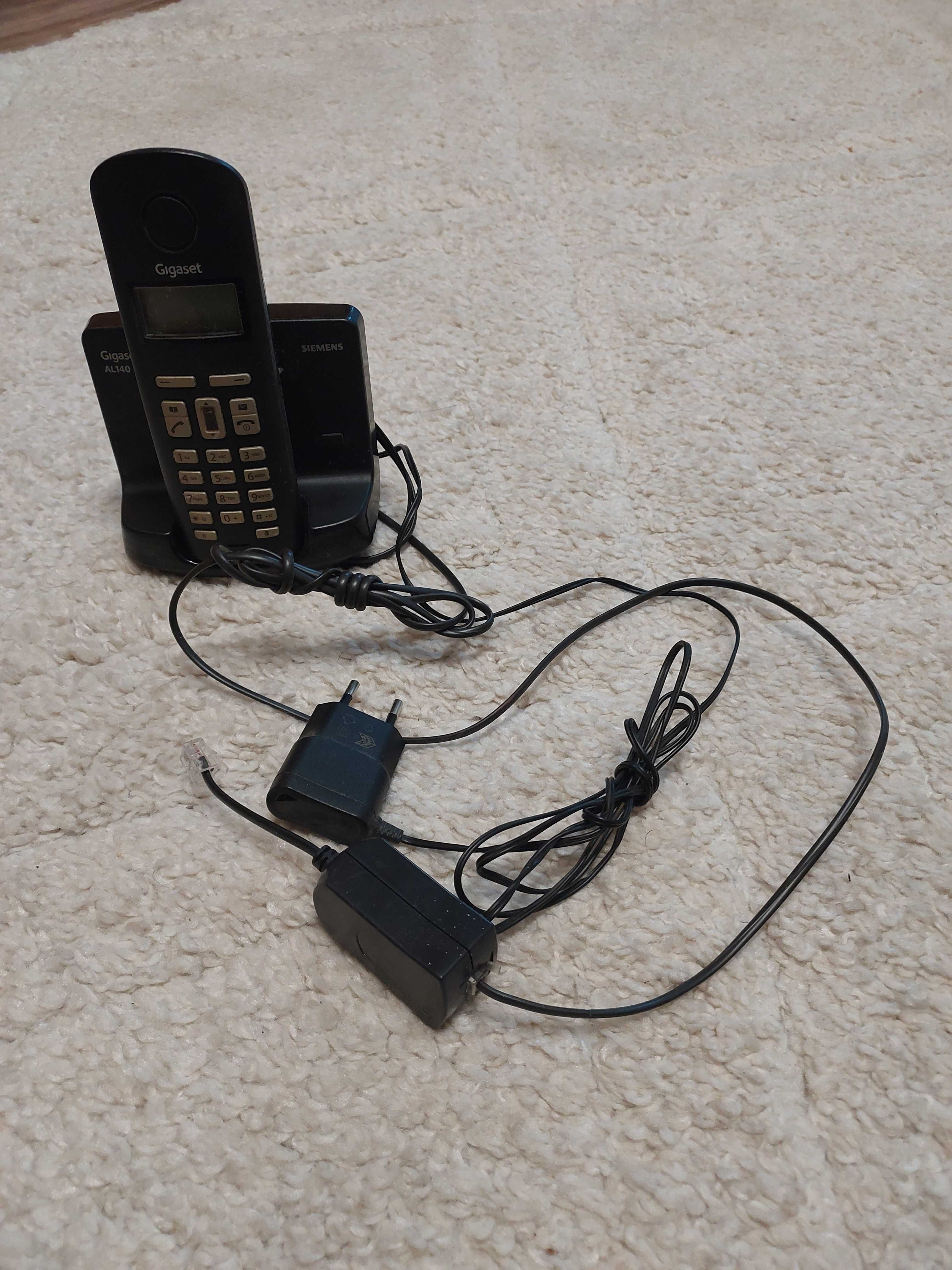 Telefon stacjonarny Siemens Gigaset AL140, książeczka instrukcja