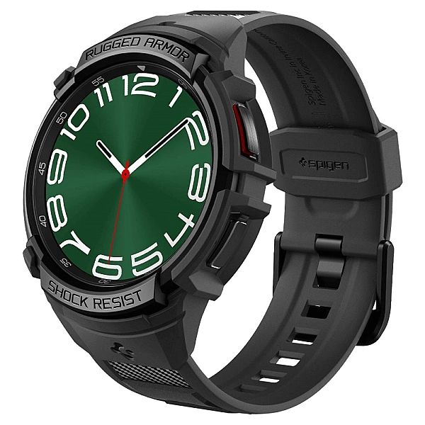 Spigen Rugged Armor ”Pro” Galaxy Watch 6 Classic (47 Mm) Black