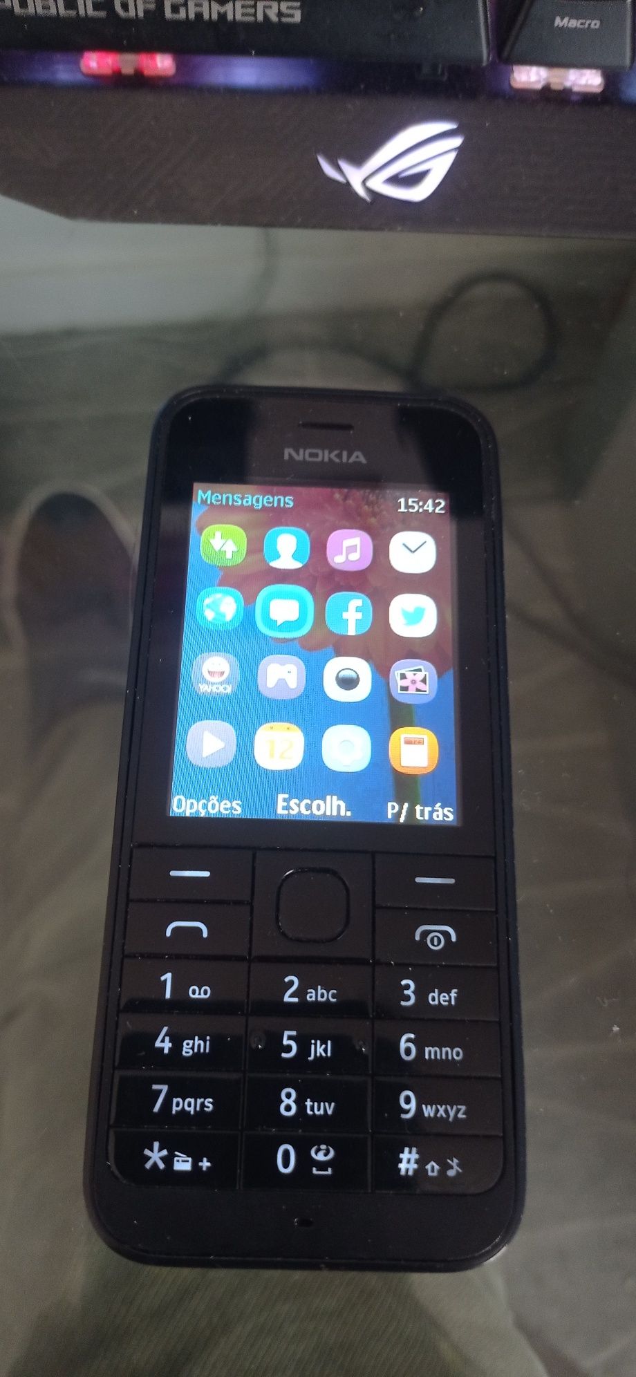Nokia rm 970 bloqueado 96, com carregador USB