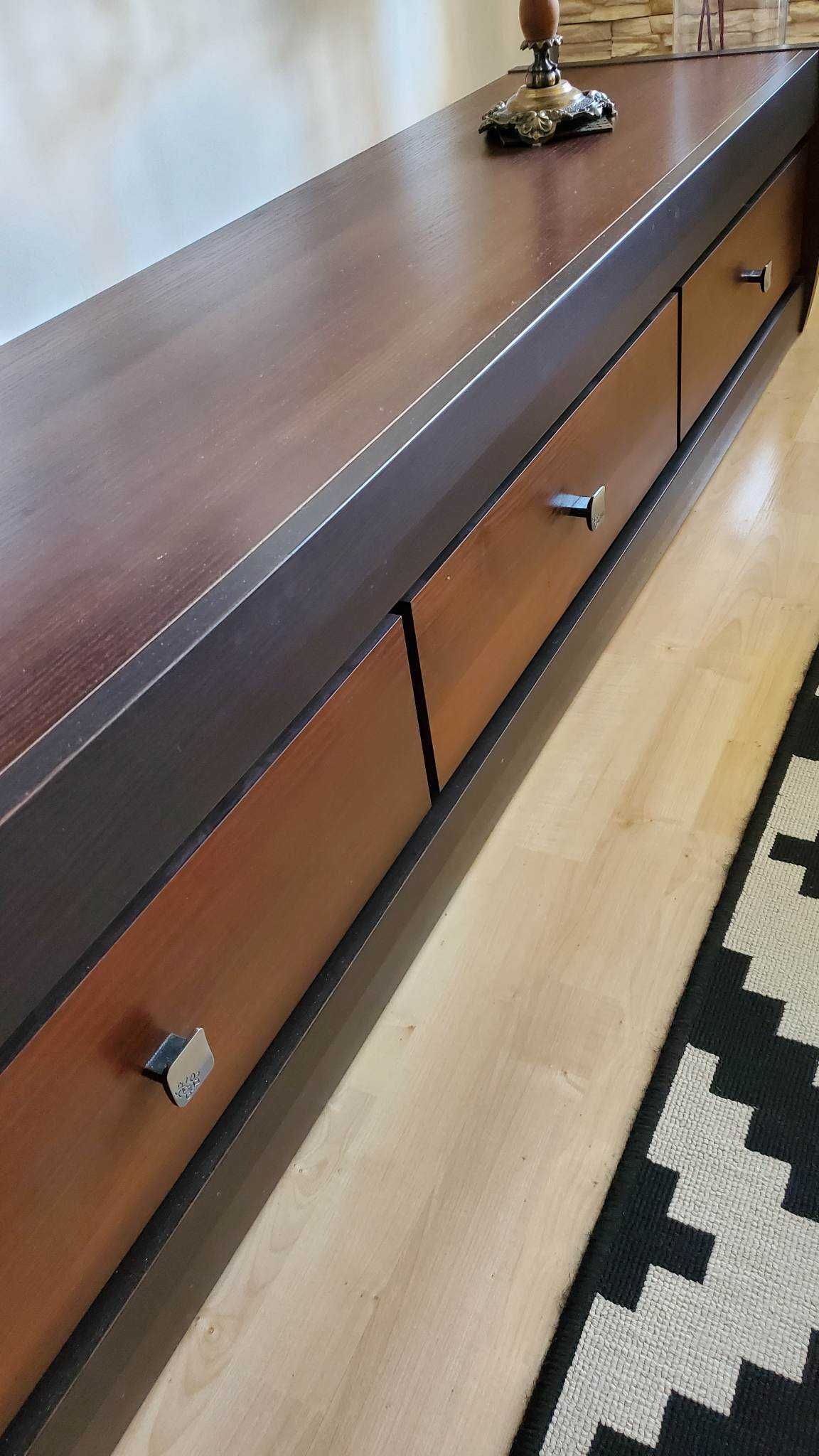 SZAFKA RTV FORREST FR-1 Producent: BOG-FRAN / ciemny orzech, wenge
