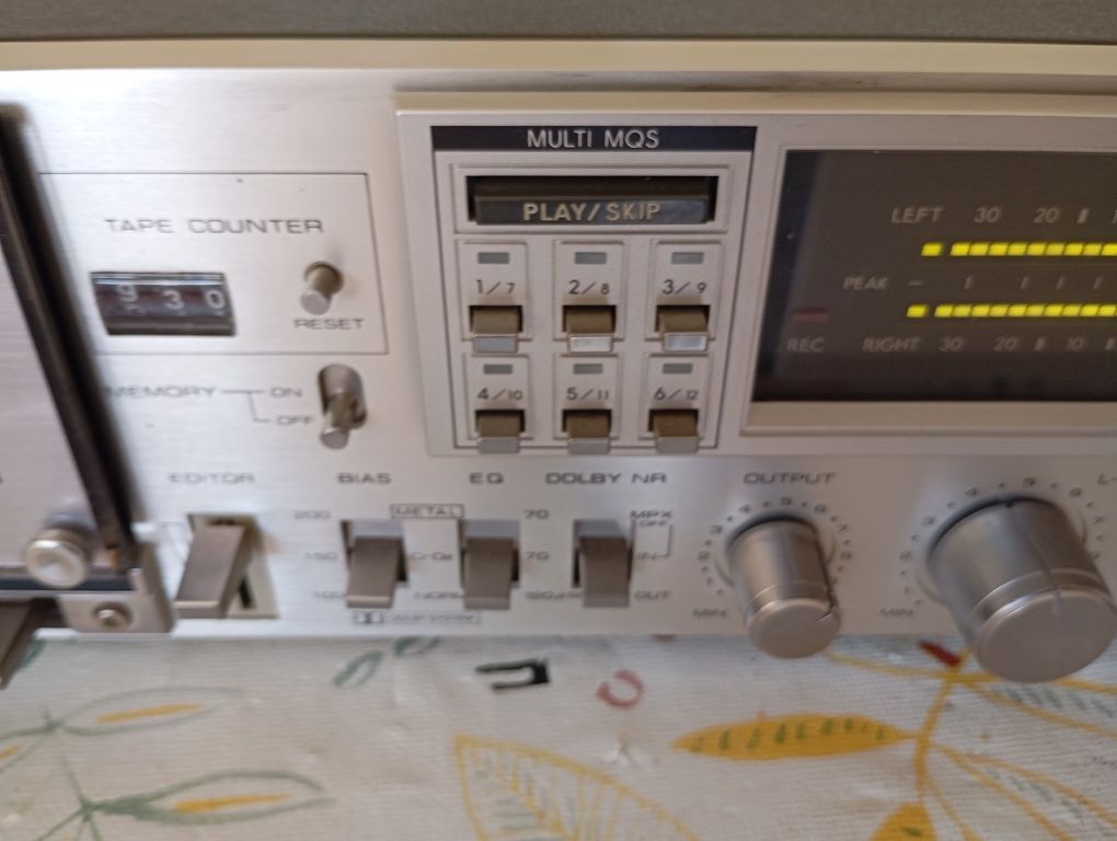 TOSHIBA PCX 40 Cassete Deck Alta Media