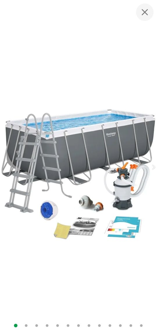 Продам Каркасний басейн Bestway 56457 Розмір 412х201х122 см