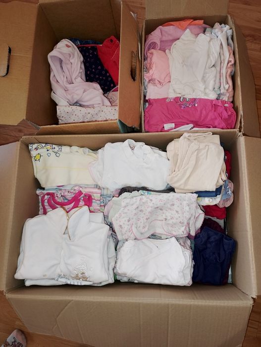 Ubranka dla dziewczynki rozmiar 56-62