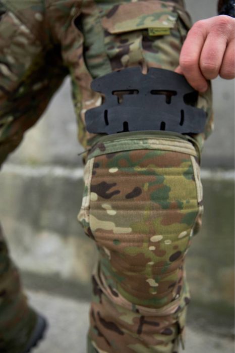 Тактично-штурмові штани KS pro gen 2 мульткам з флісовою підкладкою