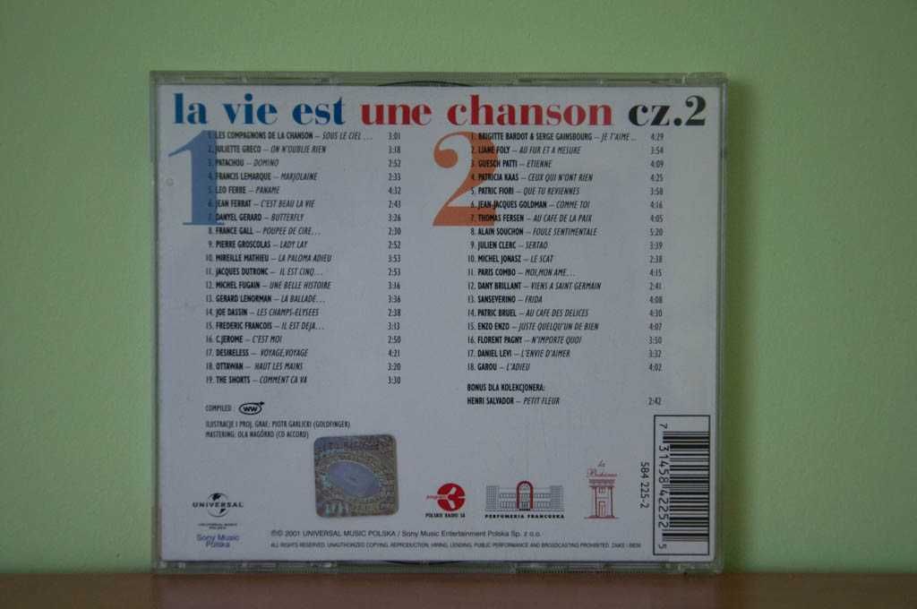 2 Płyty CD La Vie Est Une Chanson cz.2