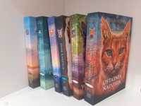 Saga Wojownicy Seria Omen Gwiazd Erin Hunter 6 tomów