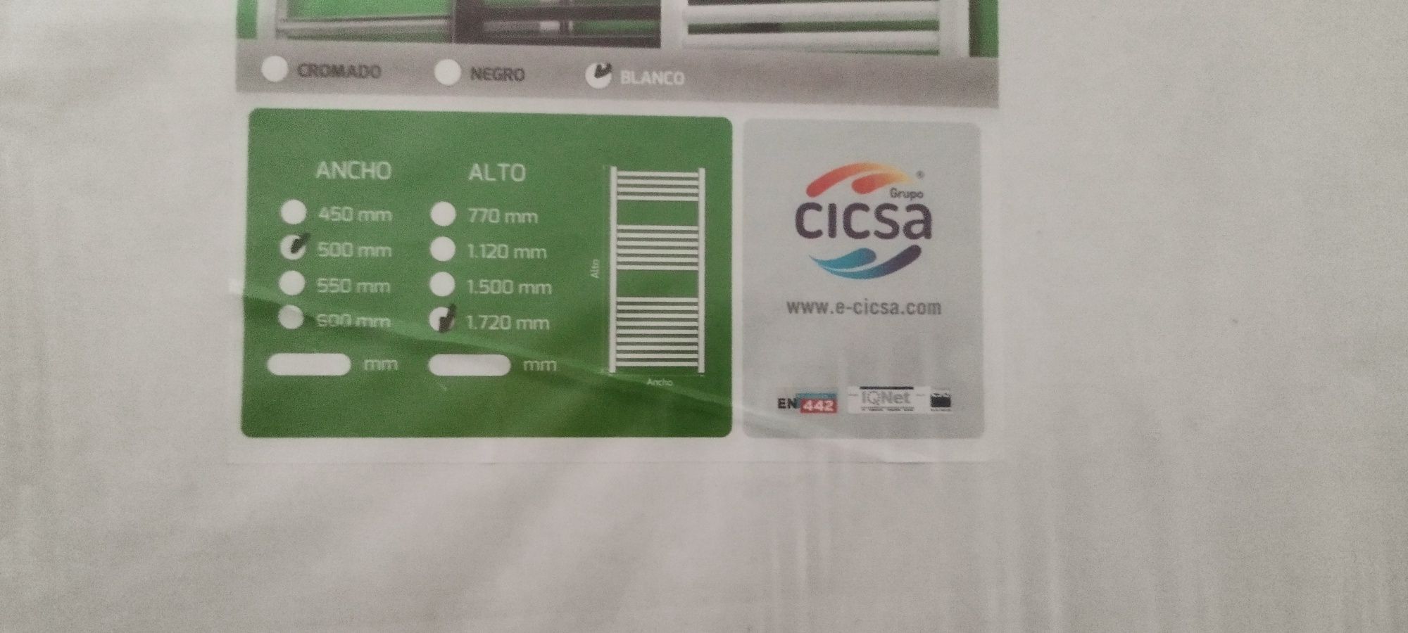Radiador seca toalhas