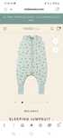 Saco de dormir Molis&co, 4anos, Tog 2,5 sem mangas, com meias