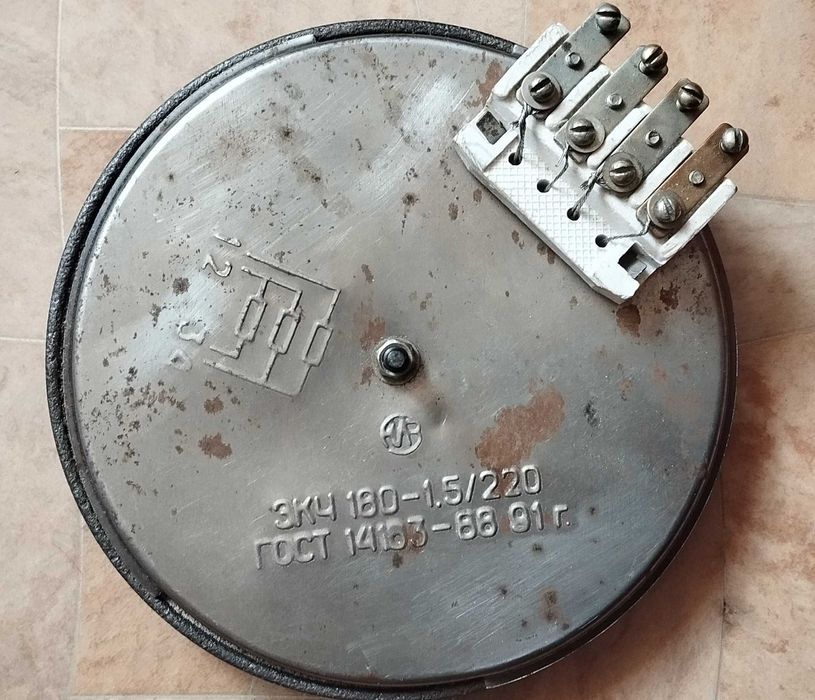 ЕКЧ-180/1,5 кВт електрична чавунна конфорка