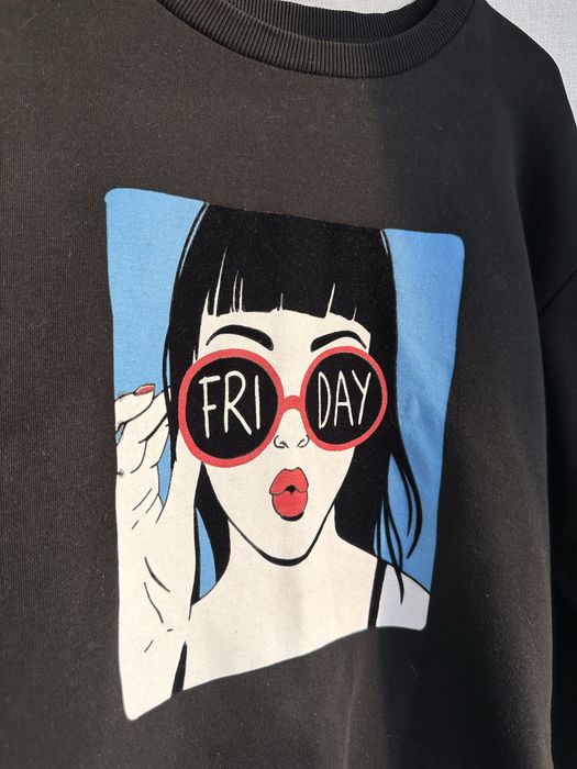 Свитшот світшот джемпер пуловер худі з принтом