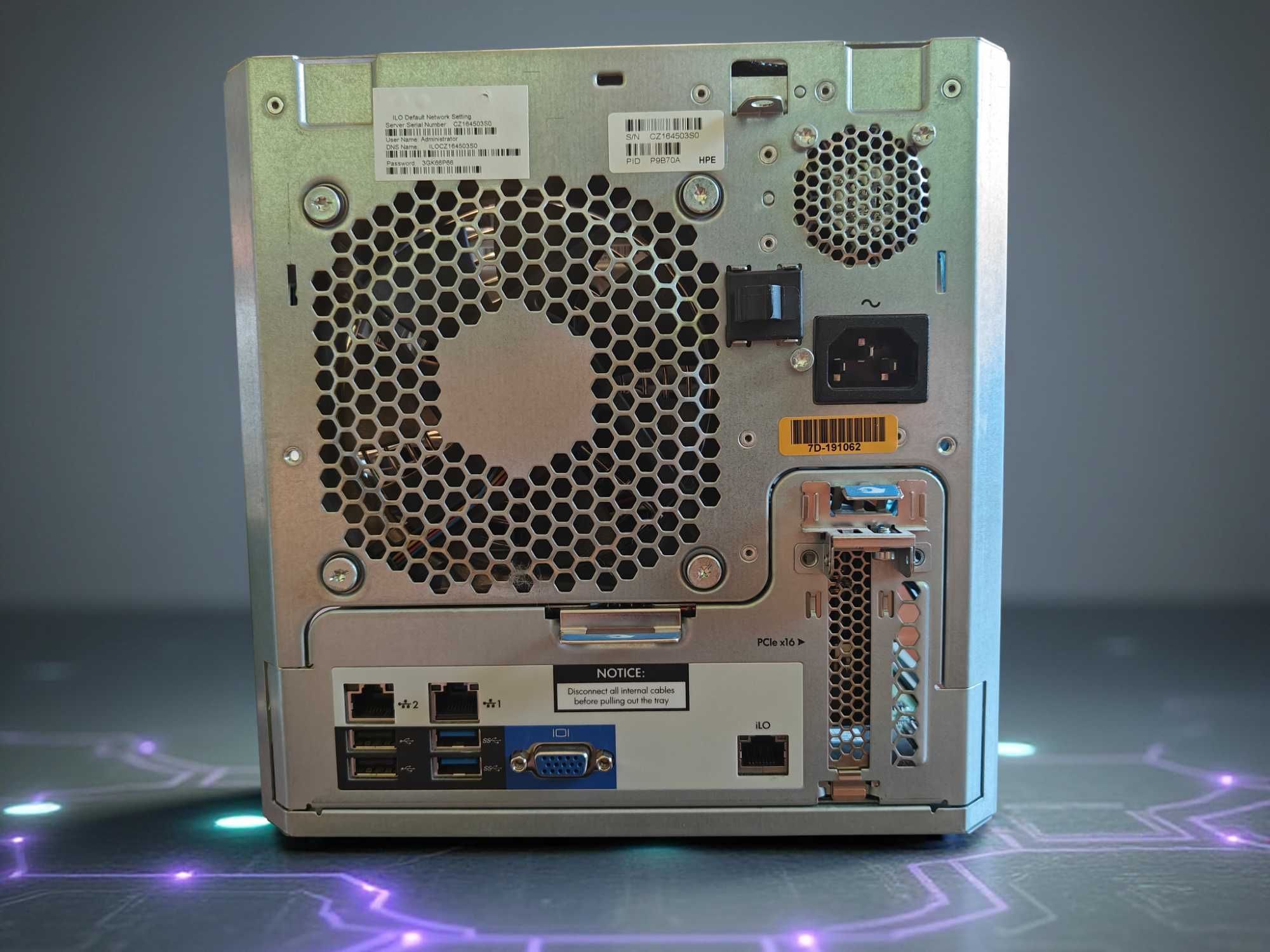HP microserver Gen8 doskonały pod NAS