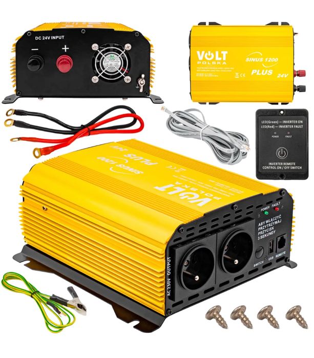 Інвертор Volt Sinus 3000 plus чиста синусоїда