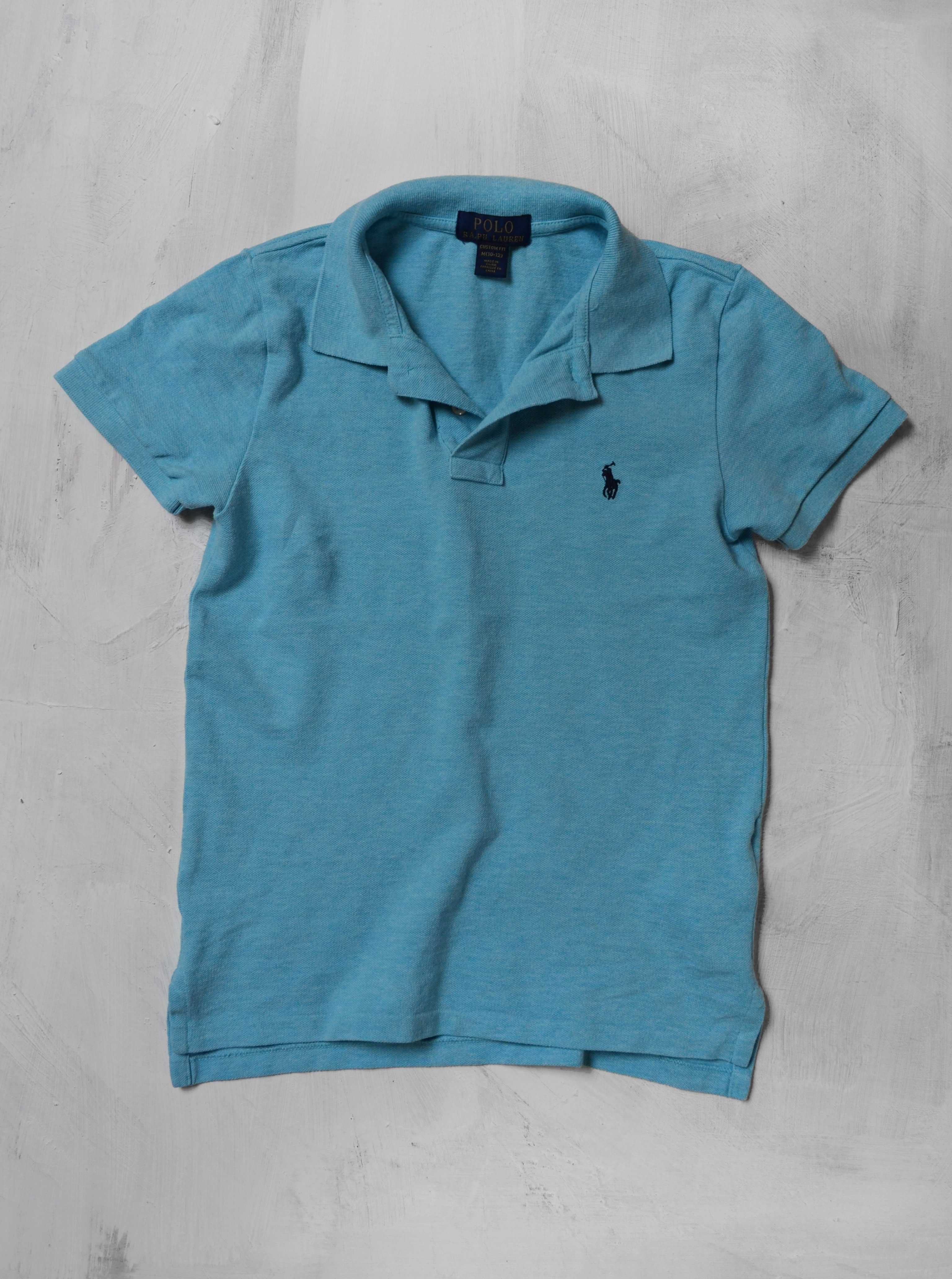 polo Ralph Lauren XS S niebieska koszulka polówka